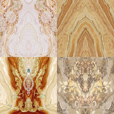 Vân đá đối xứng