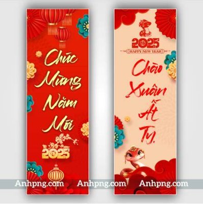 File gốc Cờ Phướn Tết 2025 01 (in 3D) nghệ thuật