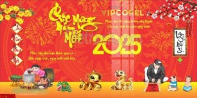 Tải file gốc file in banner tết 2025 phông tết tất niên khai xuân chúc mừng năm mới 2025 TET1008 dùng cho in ấn