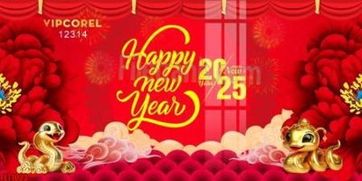 File tranh file in banner tết 2025 phông tết tất niên khai xuân chúc mừng năm mới 2025 TET1023 (ảnh gốc) độ nét vượt trội