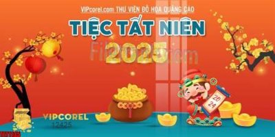 File gốc file in banner tết 2025 phông tết tất niên khai xuân chúc mừng năm mới 2025 TET1135 (in ấn) màu sắc trung thực