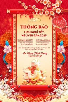 Ảnh gốc file in lụa File in thông báo nghỉ tết 2025TET1215 chi tiết