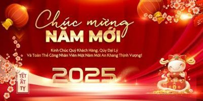 Mua file tranh gốc File in thông báo nghỉ tết 2025TET1227 tại Filetranh.com