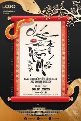 Download file Background phông nền banner chúc mừng năm mới , tất niên tết 2025 TET1317 (chất lượng in ấn)