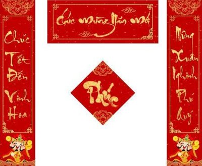File gốc file câu đối tết chúc mừng năm mới 2025 TET1419 (bản quyền) cho in ấn