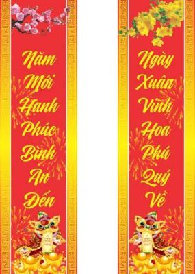Tải file file câu đối tết chúc mừng năm mới 2025 TET1431 (gốc) chủ đề tâm linh