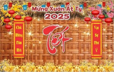 Mua file gốc File tiểu cảnh tết check in phông tết 2025 TET1472 (in ấn) tại Filetranh.com