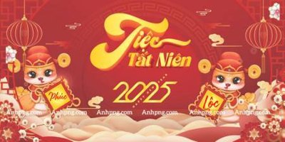 File gốc in tráng gương File phông nền tiệc tất niên tết 2025 Background backdrop chào xuân ất tỵ TET1760 chi tiết