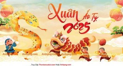 Tải file tranh gốc File phông nền tiệc tất niên tết 2025 Background backdrop chào xuân ất tỵ TET1784 chất lượng cao