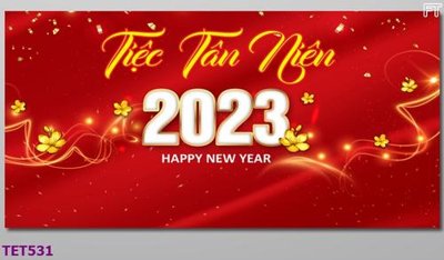 Download file file in baner tết 2023 phông tết tất niên khai xuân TET531 (gốc) in mica ốp bếp