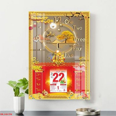 File tranh File in đốc lịch block lịch DL10176 (bản gốc) trang trí văn phòng