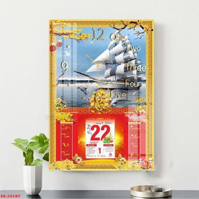 File gốc File in đốc lịch block lịch DL10187 (PNG) không nền chất lượng