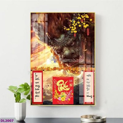 File gốc File in đốc lịch tết block lịch TDL2007 (in tráng gương) hiện đại