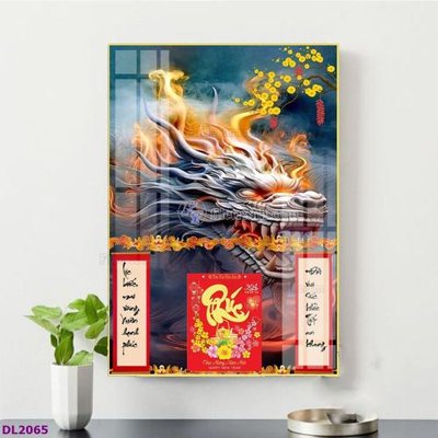 Tải file File in đốc lịch tết block lịch TDL2065 (PSD) cho in tranh 3D