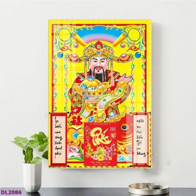 File ảnh File in đốc lịch tết block lịch TDL2086 (gốc) cho trang trí nhà hàng