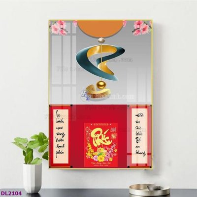 File gốc File in đốc lịch tết block lịch TDL2104 (phong cách) tối giản