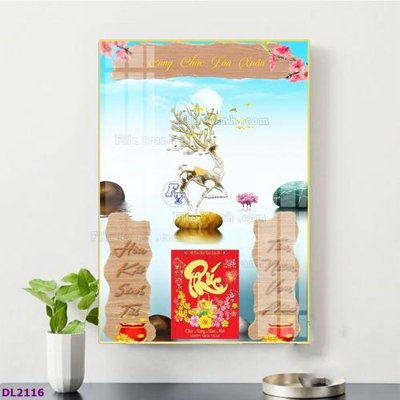 File ảnh File in đốc lịch tết block lịch TDL2116 (gốc) in backdrop sự kiện