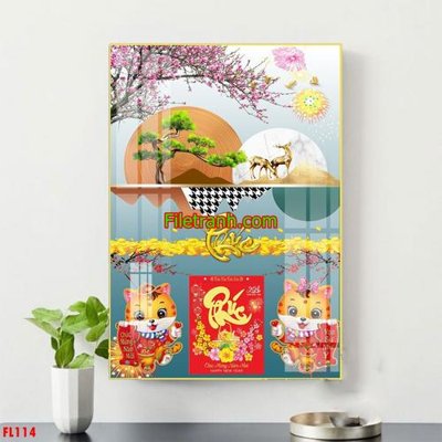 File gốc File in tranh đốc lịch tết block lịch FL114 (Filetranh.com) File in tranh đốc lịch tết block lịch FL114