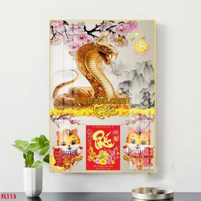 Tải về file gốc File in tranh đốc lịch tết block lịch FL115 (chuẩn in ấn)