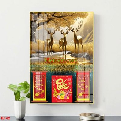 File tranh File in tranh đốc lịch tết block lịch FL142 (ảnh gốc) cho in ấn kỹ thuật số