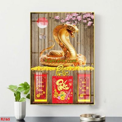 File gốc File in tranh đốc lịch tết block lịch FL165 (in tráng gương) nghệ thuật