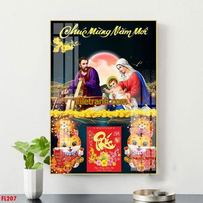 Tệp tin gốc File in tranh đốc lịch tết block lịch FL207 (chất lượng) File in tranh đốc lịch tết block lịch FL207