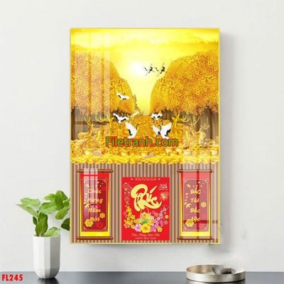 File gốc in ấn File in tranh đốc lịch tết block lịch FL245 chuẩn màu CMYK