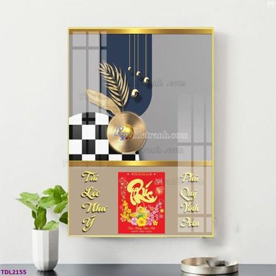 File gốc File in đốc lịch tết block lịch TDL2155 (in 3D) nghệ thuật