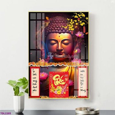 File gốc File in đốc lịch tết block lịch TDL2205 (chuẩn màu) cho in offset