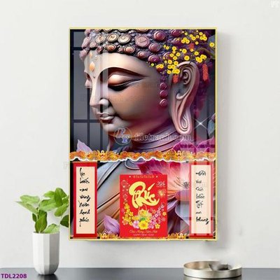 File in mica File in đốc lịch tết block lịch TDL2208 (bản gốc) làm vách ngăn