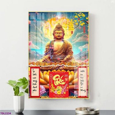 File tranh File in đốc lịch tết block lịch TDL2234 (bản gốc) treo tường