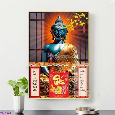 Ảnh gốc File in đốc lịch tết block lịch TDL2265 (nét căng) in mica