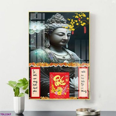 Tải file File in đốc lịch tết block lịch TDL2267 (gốc) in tranh tráng gương