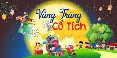File tranh 26+ Backdrop trung thu (12) (ảnh gốc) in trần nhà