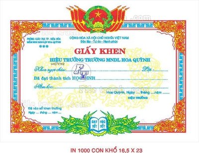 Tải file tranh gốc 35+ Giay khen file corel (4) chất lượng cao