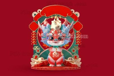 Tải xuống file tranh gốc Anh rong cute 3D (2)(1) (PSD/TIFF)