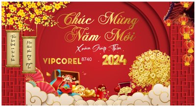 Mua file gốc Backdrop Chúc mừng năm mới xuân giáp Thìn 2024 # 71 (chất lượng) tại Filetranh.com