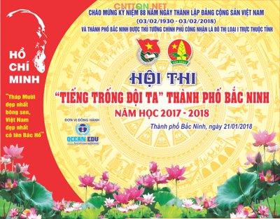 Tải file Backdrop Hội thi Tiếng trống đội ta ngày thành lập Đảng (gốc) để in ấn ngay