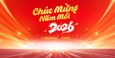 File gốc Backdrop Happy New Year 2026 file corel #50 (cho in ấn) từ Filetranh.com