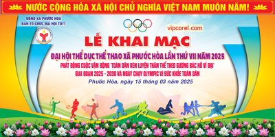 Tải file Backdrop Lễ khai mạc Đại hội thể dục thể thao 2025 #4 (gốc) chủ đề tâm linh