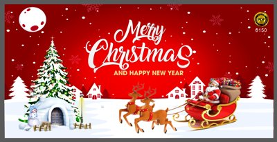 Tải file gốc Backdrop Merry Christmas and happy new year #17 (in tráng gương) 5DFile gốc Backdrop Merry Christmas and happy new year #17 (in ấn) phiên bản premium