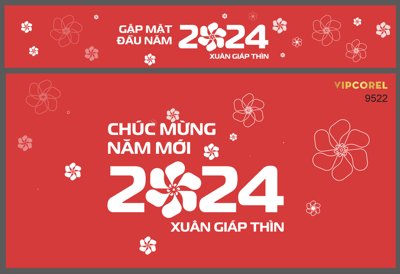 Download file ảnh gốc Backdrop chúc mừng năm mới 2024 Viettel #107 để in ấn