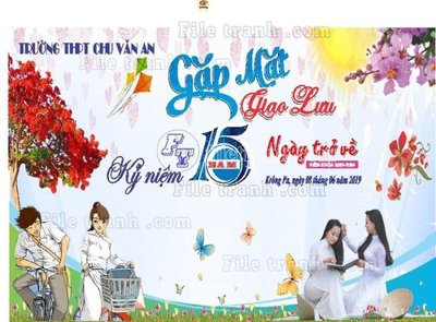 Ảnh gốc Backdrop ky niem hop lop (15) (độ nét cao) in mica