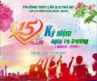 File in lụa File mẫu Backdrop phông nền kỷ niệm họp lớp ra trường 115 (hoa văn) File mẫu Backdrop phông nền kỷ niệm họp lớp ra trường 115