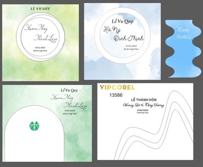 Ảnh gốc Backdrop sân khấu đám cưới 2024 vector #89 (độ nét cao) in tráng gương