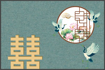 Ảnh gốc Backdrop trang trí đám cưới 2025 wedding vector #132 (độ nét cao) in mica