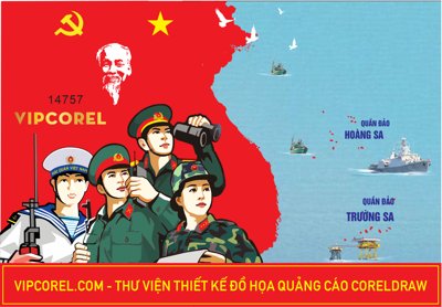 File tranh in mica Background nền Quân Đội Nhân Dân Việt Nam 22-12 (độ phân giải cao)