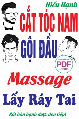 File tranh Biển Cắt tóc nam - gội đầu Hiếu Hạnh file PDF & CDR (ảnh gốc) chi tiết rõ ràng