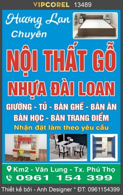 File in mica Biển Hương Lan - chuyên Nội thất gỗ nhựa file corel (ảnh gốc) đẹp