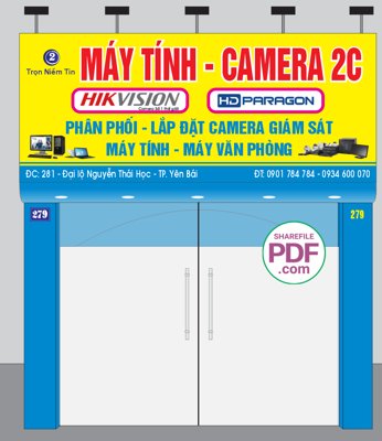 File gốc Biển QC Máy tính - camera 2D file PDF & CDR (cho in ấn) từ Filetranh.com